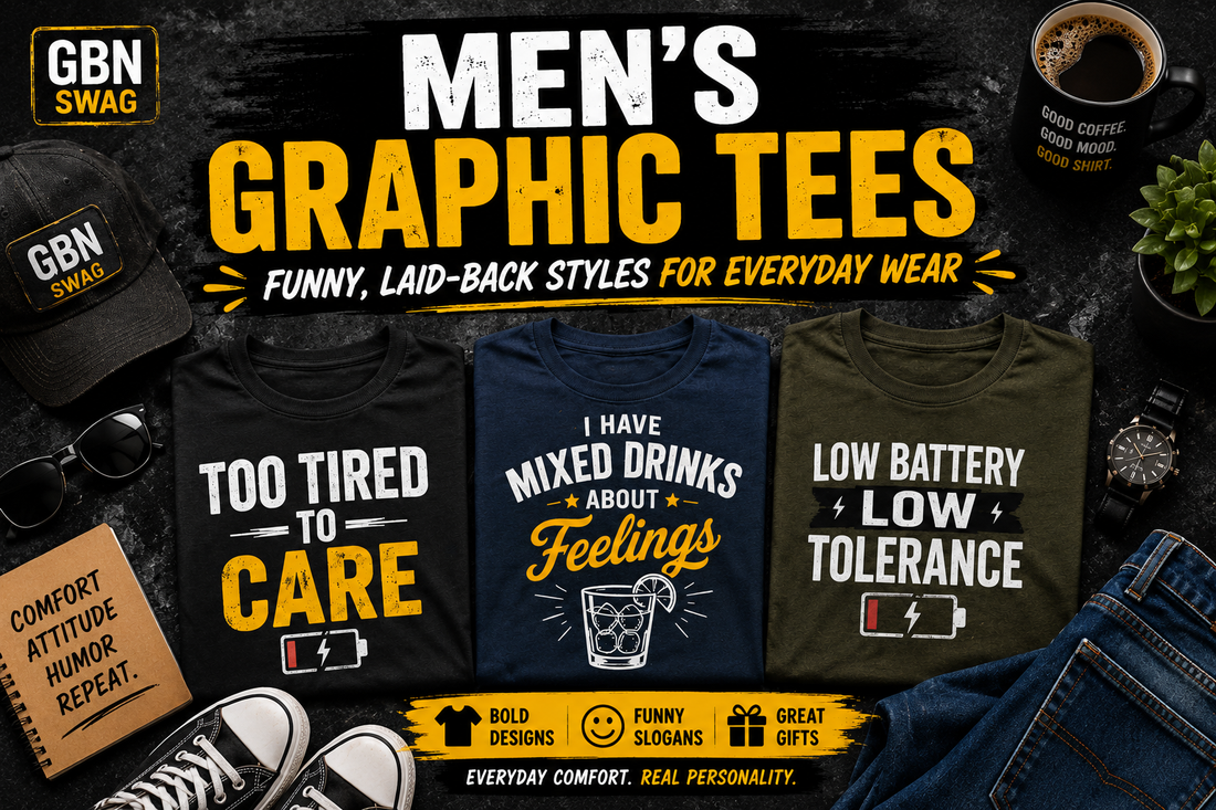 Men’s Graphic Tees for Everyday Style, Humor, and Attitude
