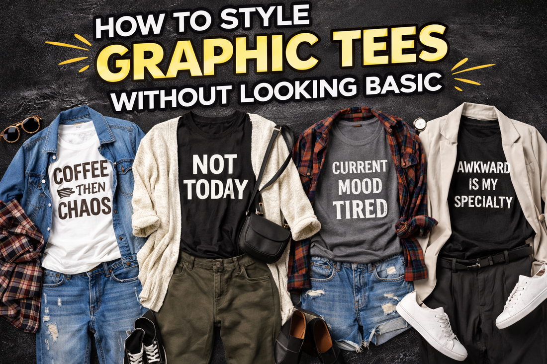 How to Style Graphic Tees Without Looking Basic