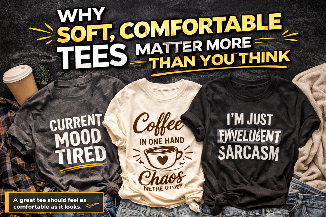 Why Soft, Comfortable Tees Matter More Than You Think