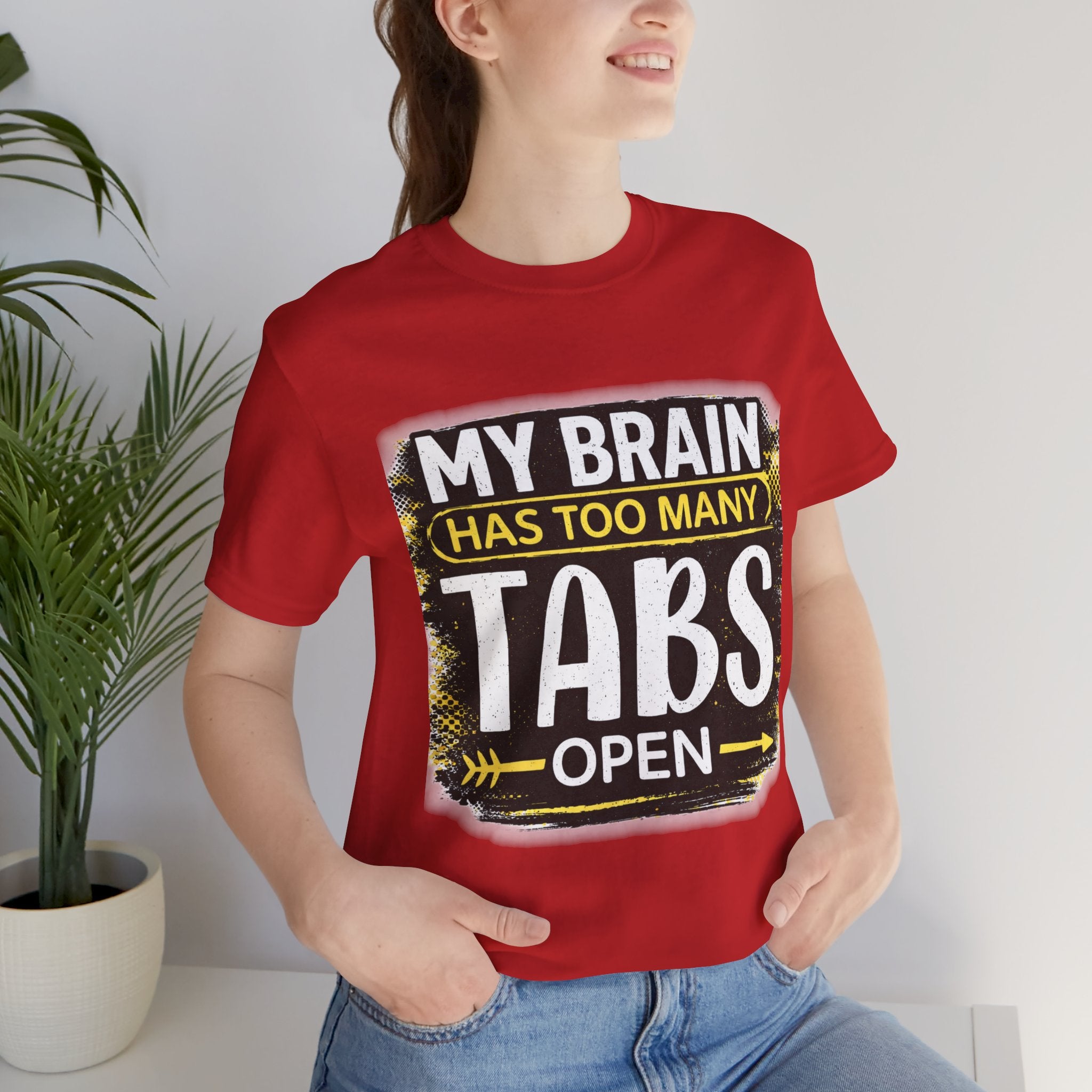 Too Many Tabs Open T-Shirt | Funny Computer Meme Tee