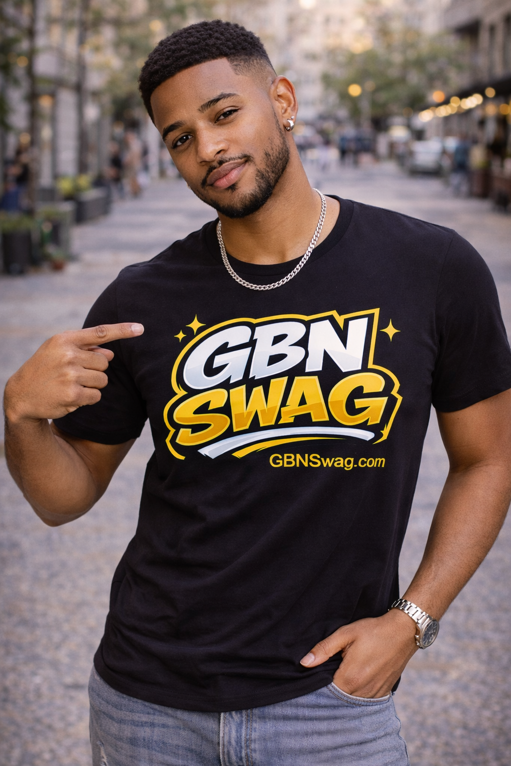GBN Swag T-Shirt | Streetwear Logo Tee