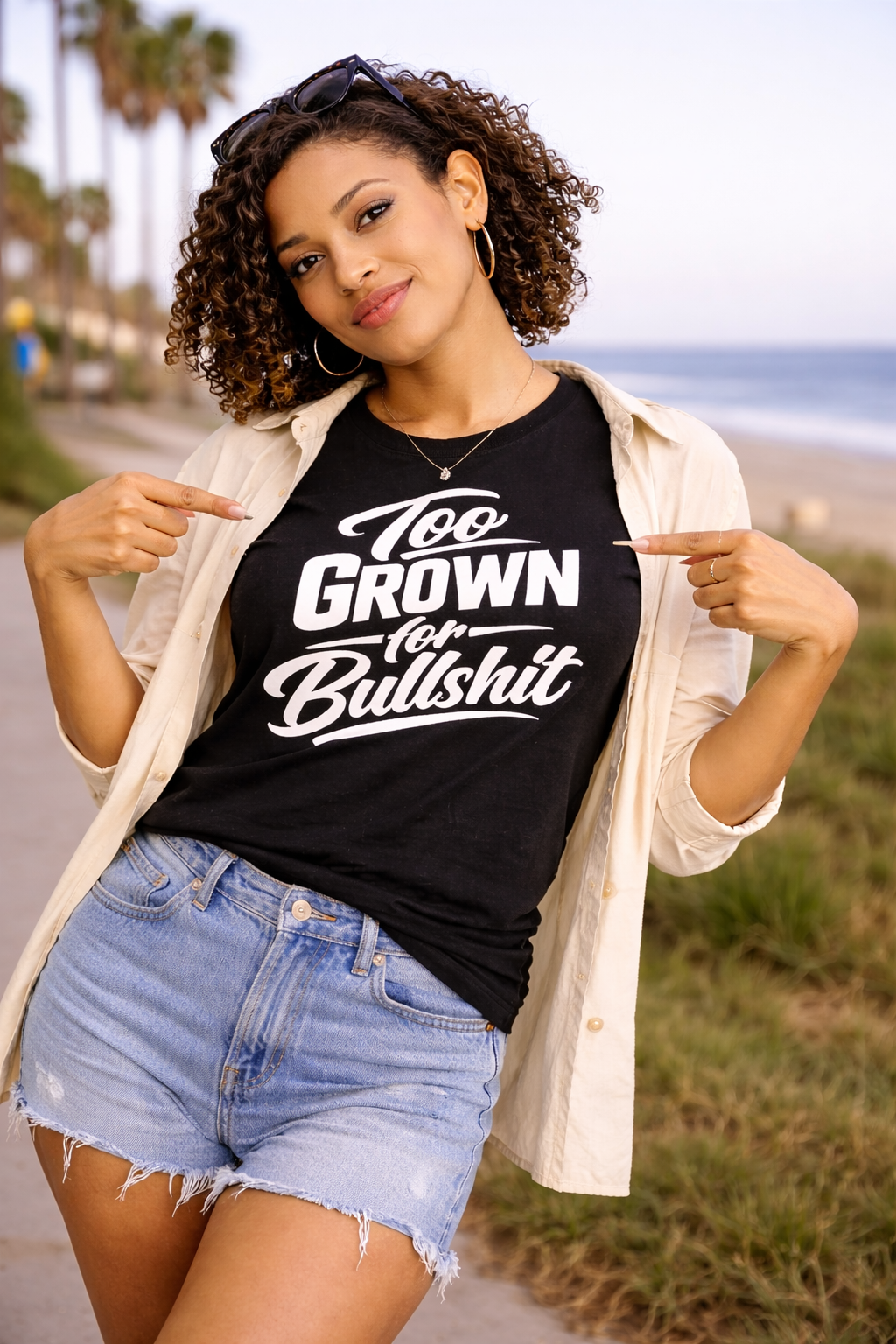 Too Grown For BS Tee | Sassy Statement Shirt