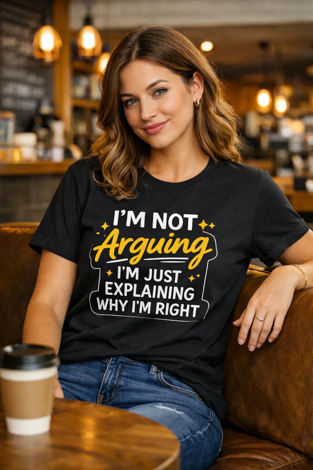 I'm Not Arguing I'm Just Explaining Why I'm Right T-Shirt | Funny Quote Tee
