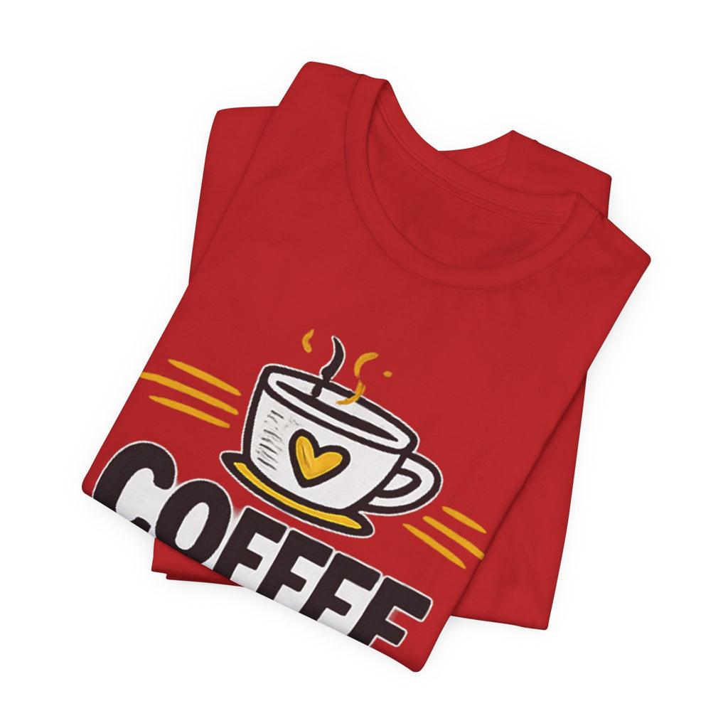 Coffee Chaos T-Shirt | Coffee Lover Shirt, Caffeinated Humor Tee